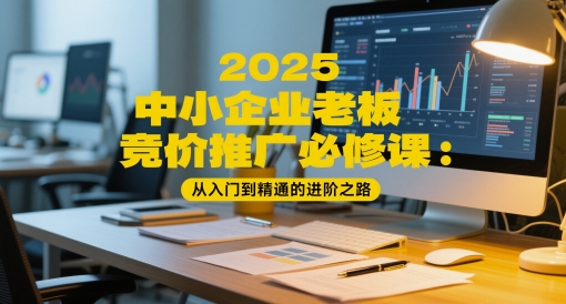 2025中小企业老板竞价推广必修课：从入门到精通的进阶之路