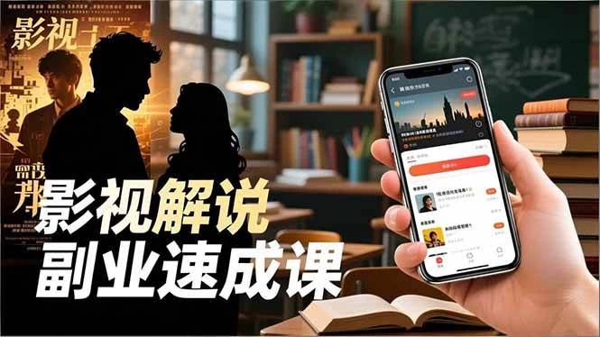 (16740期)Tk影视解说副业速成课,软件安装、全流程实操、爆款预设,新手两周变现 (16740期)Tk影视解说副业速成课,软件安装、全流程实操、爆款预设,新手两周变现