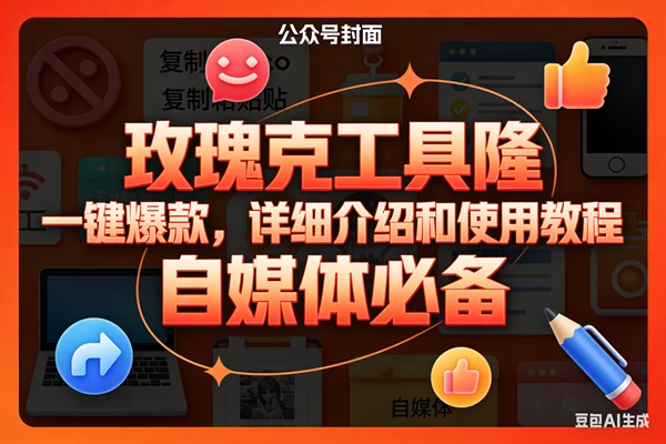 （17297期）玫瑰克隆工具，ai鲁大魔，自媒体必备神器，一键爆款神器，详细教程。