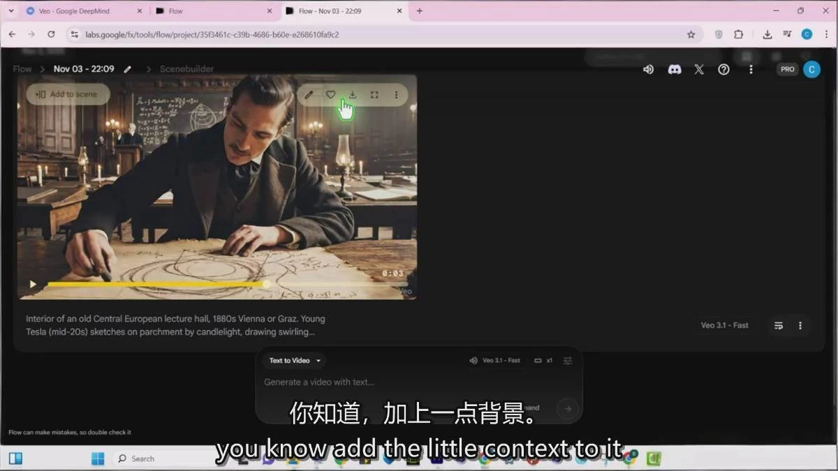 （17130期）AI电影制作终极指南：从创意到成片，系统掌握智能影视全流程实战课（中英字幕）
