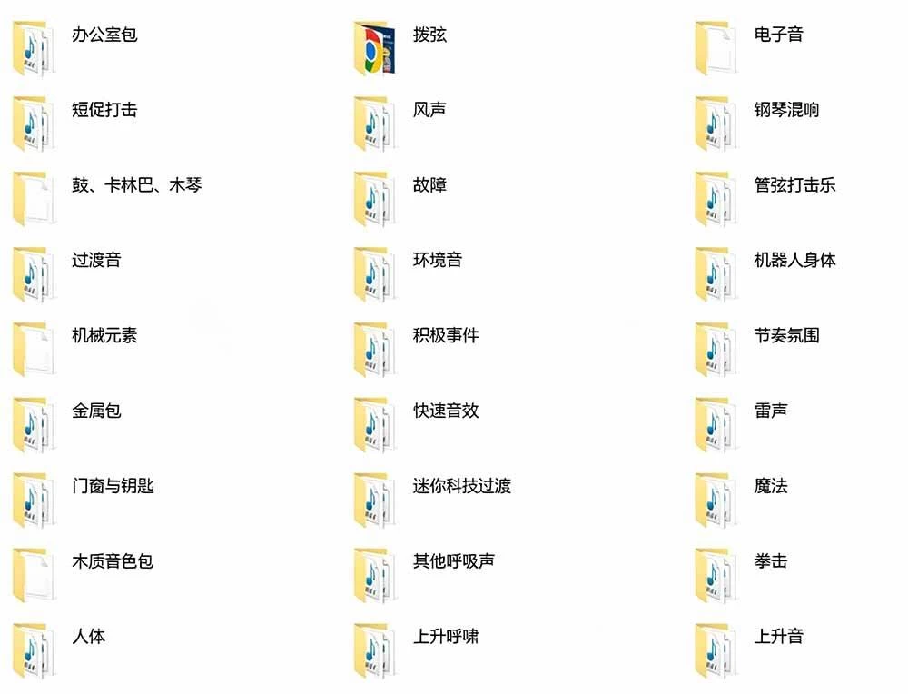 (18660期)宝藏音效合集包!60+多种音效分类,共计3900个,分类清晰,全中文分类,高品质剪辑音效素材包 (18660期)宝藏音效合集包!60+多种音效分类,共计3900个,分类清晰,全中文分类,高品质剪辑音效素材包