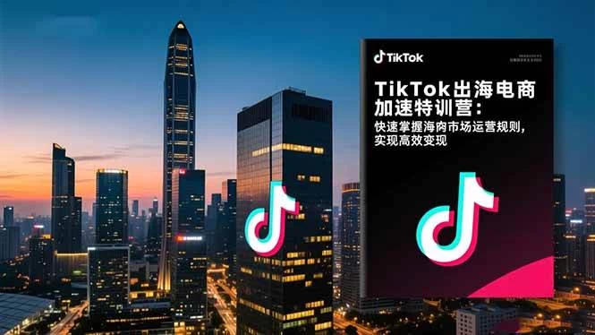 (16535期)TikTok出海电商加速特训营:快速掌握海外市场运营规则,实现高效变现 (16535期)TikTok出海电商加速特训营:快速掌握海外市场运营规则,实现高效变现