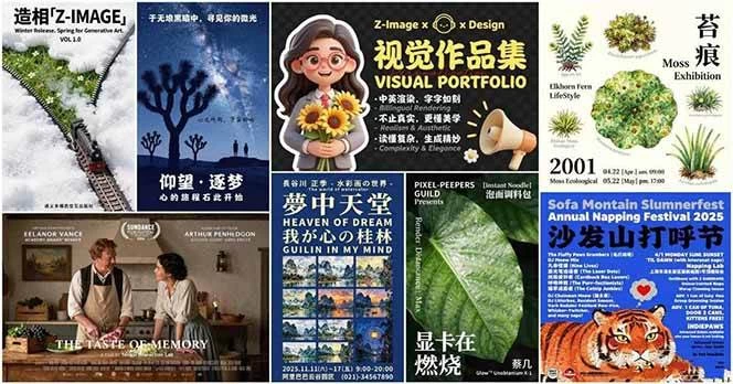 Z-Image – 逼真照片级文生图神器 WebUI+ComfyUI工作流 一键整合包 Z-Image – 逼真照片级文生图神器 WebUI+ComfyUI工作流 一键整合包