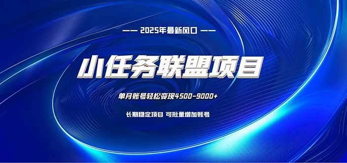 （16521期）小任务联盟项目：一台电脑每天只需10分钟，轻松简单稳定