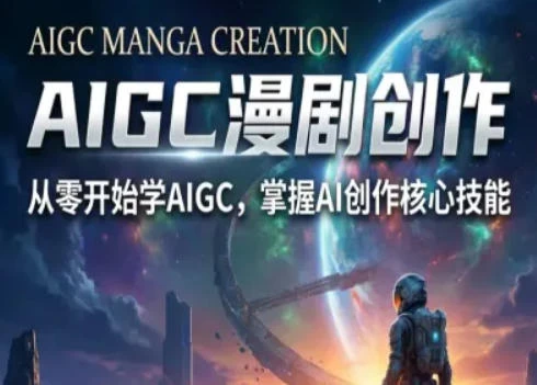 AIGC精品漫剧创作全流程解析，S级漫剧教学，从零开始学AIGC漫剧创作