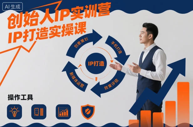 创始人IP实训营,IP打造实操课 创始人IP实训营,IP打造实操课