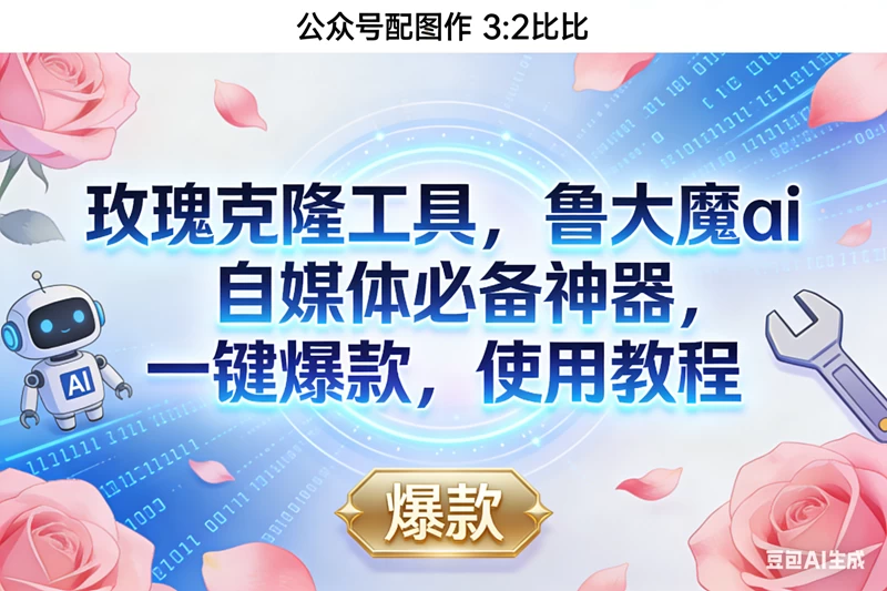 (16847期)玫瑰克隆神器,鲁大魔ai,自媒体必备,一键爆款工具,详细介绍,和使用教程 (16847期)玫瑰克隆神器,鲁大魔ai,自媒体必备,一键爆款工具,详细介绍,和使用教程